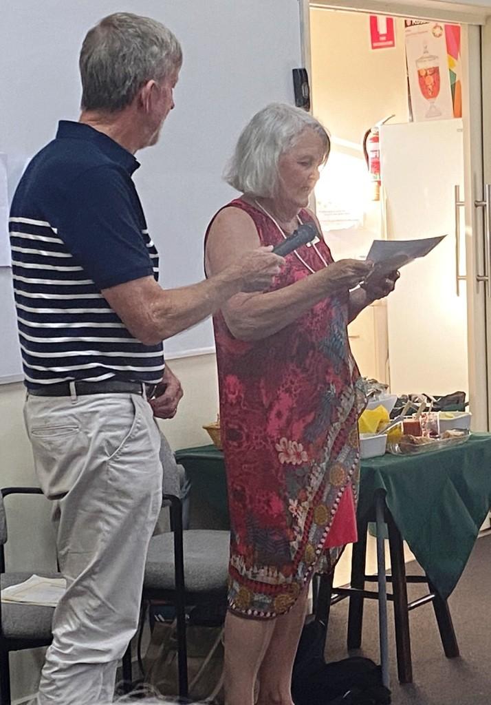 president Marion & loyal assistant Phil