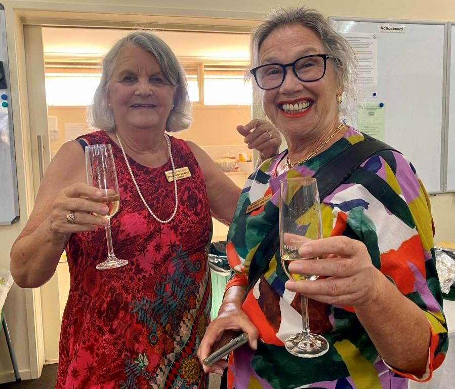 marvellous Marion & jovial Jennifer